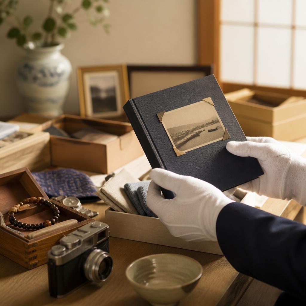 心を込めた遺品の取り扱い