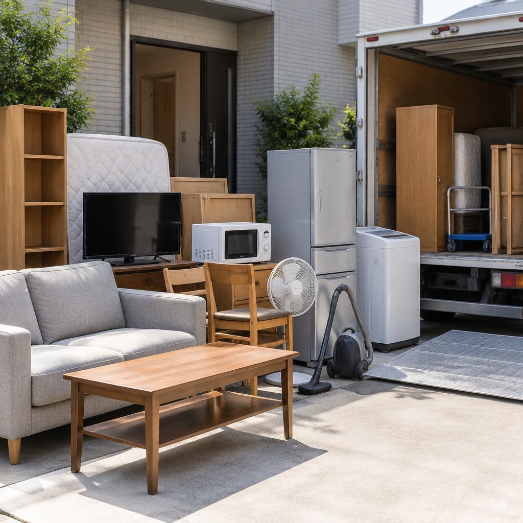 家具・家電もまとめて相談。片付けをスムーズに