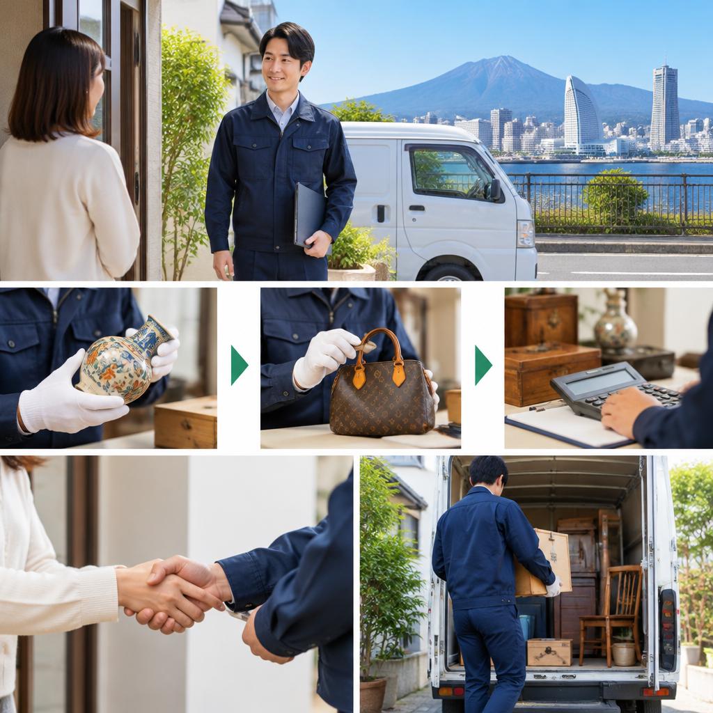 神奈川県内へ訪問回収!無料査定で納得してから取引