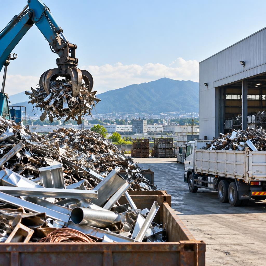 厚木市の工場金属スクラップ回収なら、迅速査定・即日現金化！