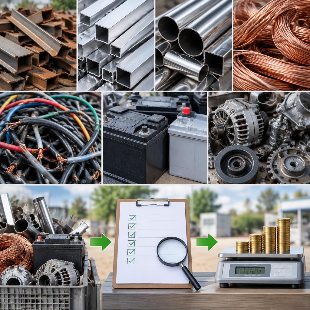 捨てる前にチェック!金属スクラップは買取で活用