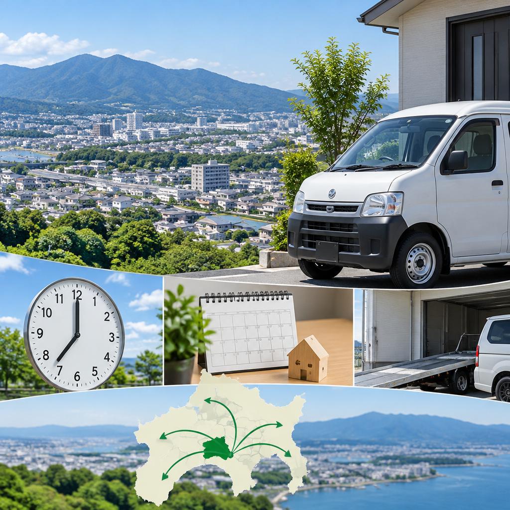 厚木市から神奈川県内へ。無料査定と柔軟な訪問対応